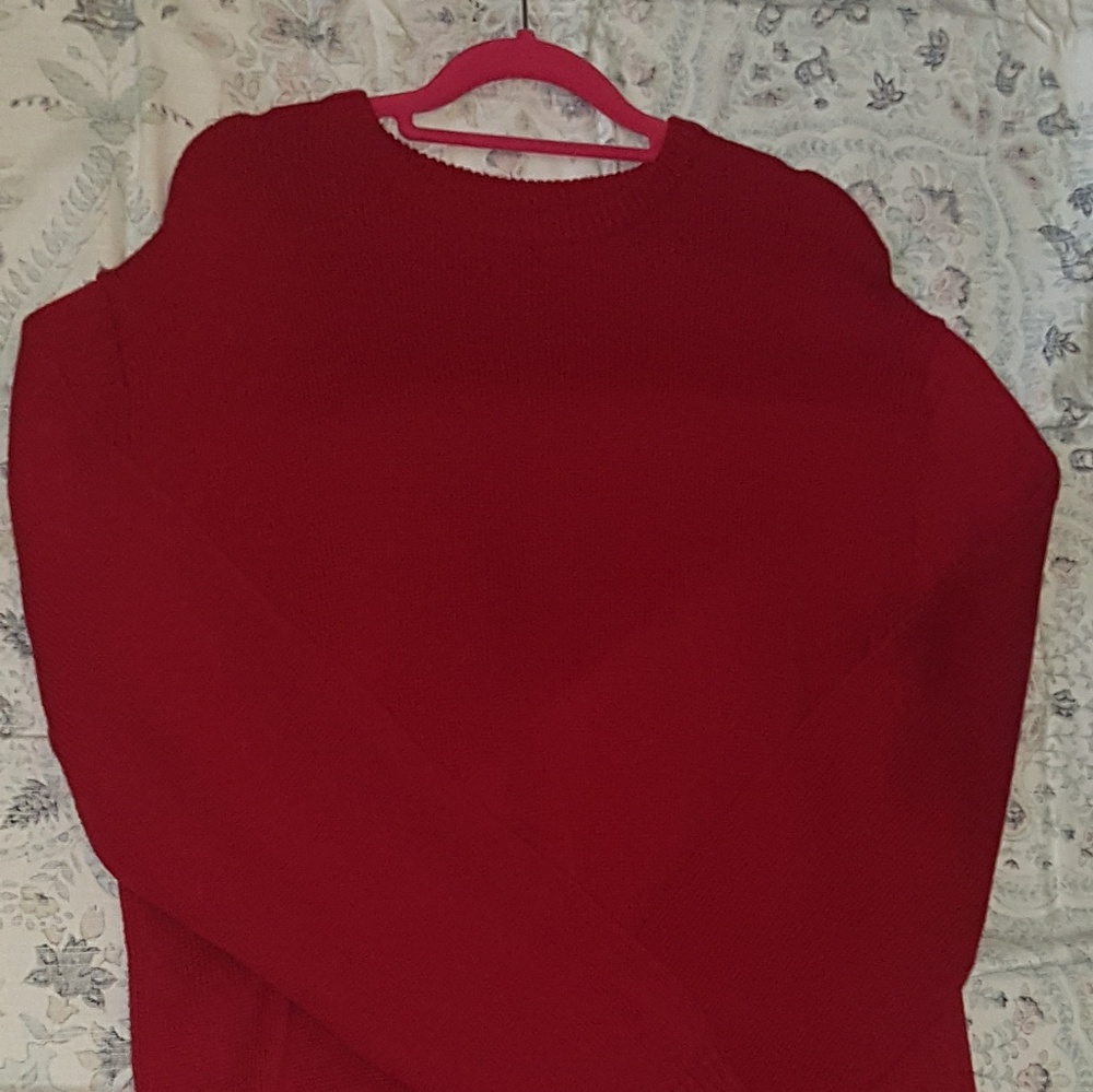 Red Christmas ugly sweater